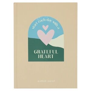 Ecokind by U Style 6x8” Hardcover Grateful Heart Guided Gratitude Journal NWT